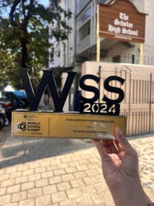 World School Summit in Dubai, 2024.