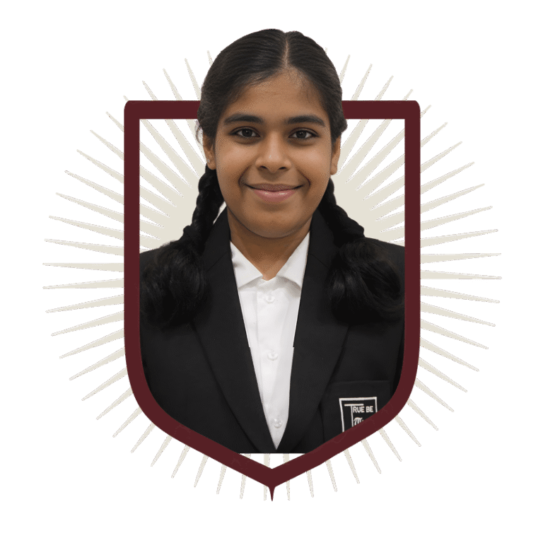 Prefect -Prisha Rathod