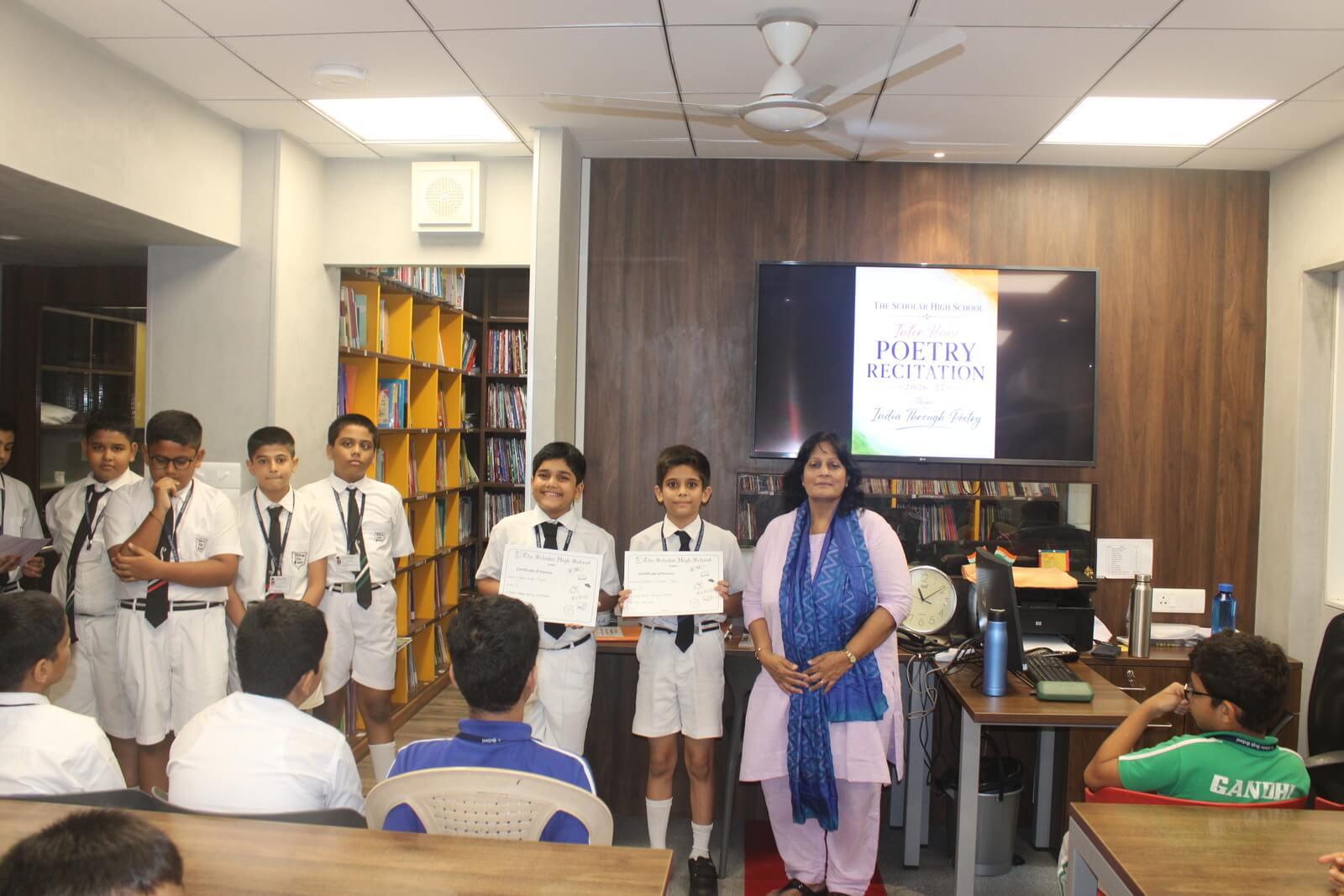 Grade 6 Inter-House Poetry Recitation Competition 2